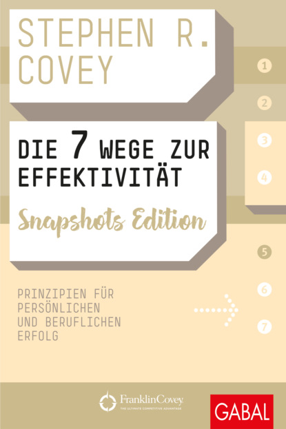 Die 7 Wege zur Effektivit?t Snapshots Edition — Стивен Кови