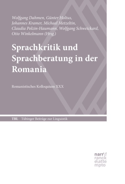 T?binger Beitr?ge zur Linguistik  - 