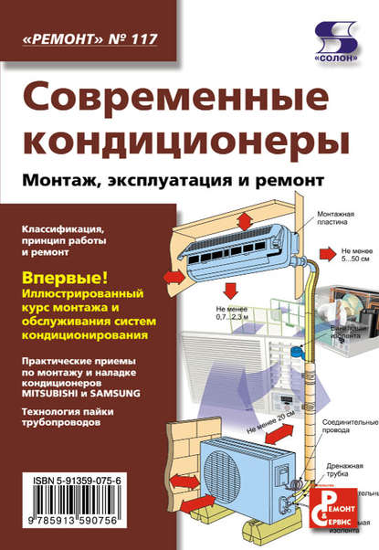 Современные кондиционеры. Монтаж, эксплуатация и ремонт - Группа авторов