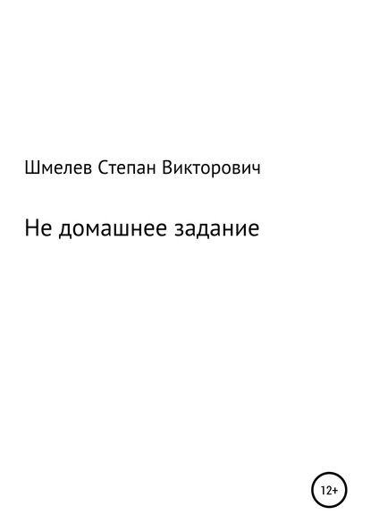 Не домашнее задание - Степан Викторович Шмелев