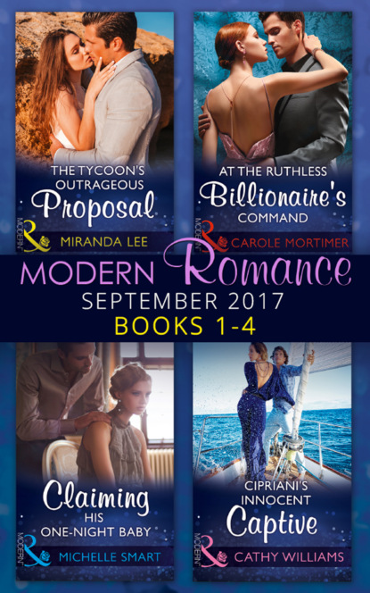 Modern Romance September 2017 Books 1 - 4 - Кэрол Мортимер