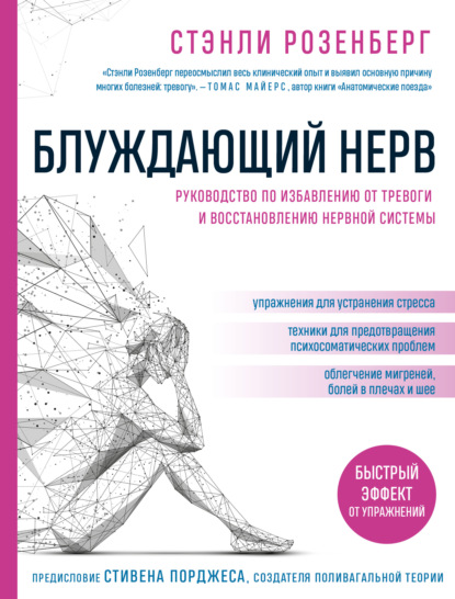 Блуждающий нерв. Руководство по избавлению от тревоги и восстановлению нервной системы - Стэнли Розенберг