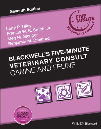 Blackwell's Five-Minute Veterinary Consult - Группа авторов