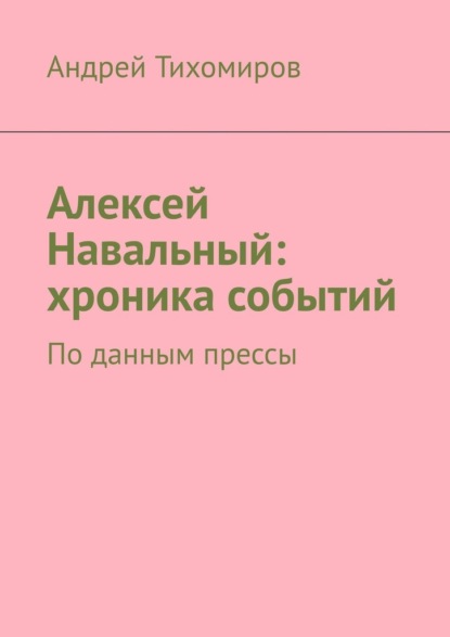 Алексей Навальный: хроника событий. По данным прессы - Андрей Тихомиров