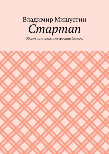 Стартап. Общие принципы построения бизнеса - Владимир Викторович Мишустин