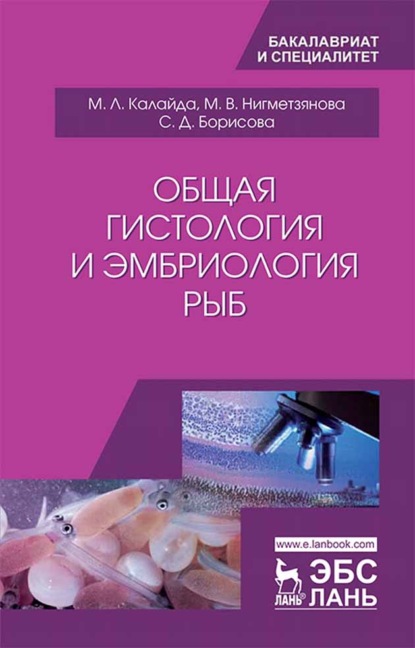 Общая гистология и эмбриология рыб - М. Калайда