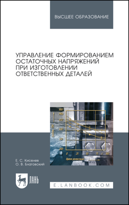 Управление формированием остаточных напряжений при изготовлении ответственных деталей. Монография - Е. С. Киселёв