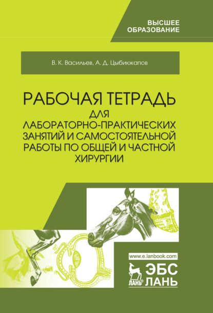 Рабочая тетрадь для лабораторно-практических занятий и самостоятельной работы по общей и частной хирургии - В. К. Васильев