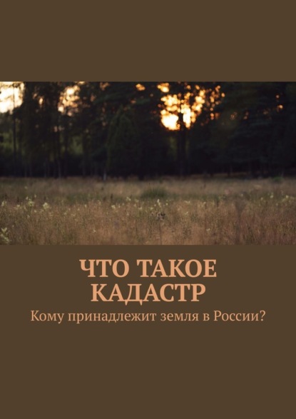 Что такое кадастр. Кому принадлежит земля в России? — Владимир Михайлец