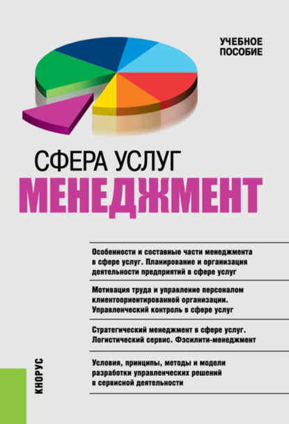 Сфера услуг: менеджмент. (Бакалавриат, Магистратура, Специалитет). Учебное пособие. - Татьяна Дмитриевна Бурменко