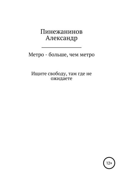 Метро – больше, чем метро - Александр Валерьевич Пинежанинов