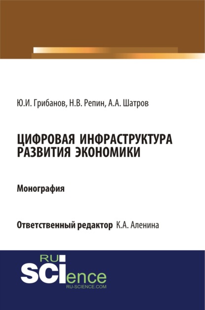 Цифровая инфраструктура развития экономики. (Бакалавриат). (Магистратура). Монография - Никита Васильевич Репин