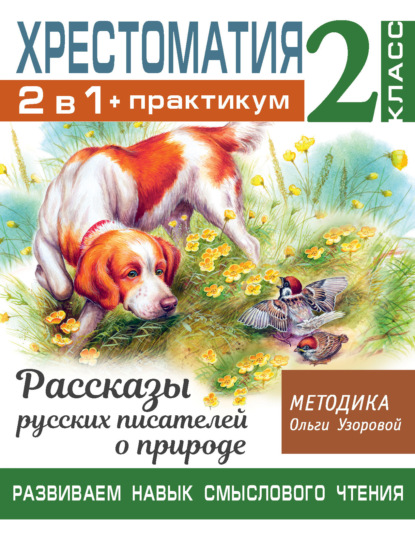 Хрестоматия. Практикум. Развиваем навык смыслового чтения: Рассказы русских писателей о природе. 2 класс — О. В. Узорова