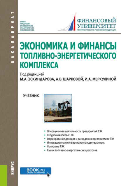 Экономика и финансы топливно-энергетического комплекса. (Бакалавриат). Учебник. - Марина Алексеевна Федотова