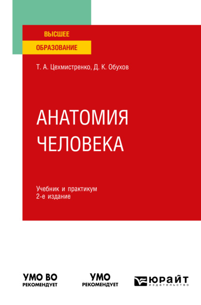 Анатомия человека 2-е изд., пер. и доп. Учебник и практикум для вузов — Дмитрий Константинович Обухов