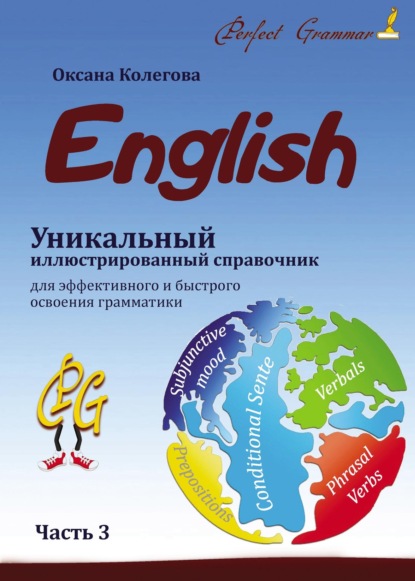 Уникальный иллюстрированный справочник для эффективного и быстрого освоения грамматики (English). Часть 3 - Оксана Колегова