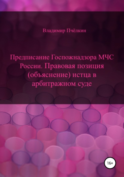 Предписание Госпожнадзора МЧС России. Правовая позиция (объяснение) истца в арбитражном суде - Владимир Пчёлкин