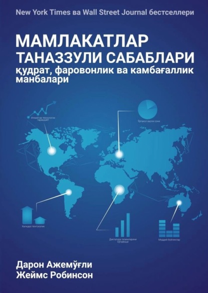 МАМЛАКАТЛАР ТАНАЗЗУЛИ САБАБЛАРИ: қудрат, фаровонлик ва камбағаллик манбалари - Джеймс А. Робинсон