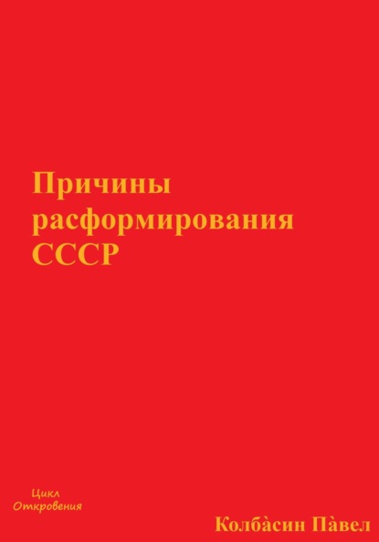 Причины расформирования СССР - Павел Колбасин