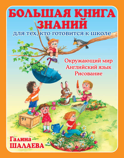 Большая книга знаний для тех, кто готовится к школе. Окружающий мир. Английский язык. Рисование - Г. П. Шалаева