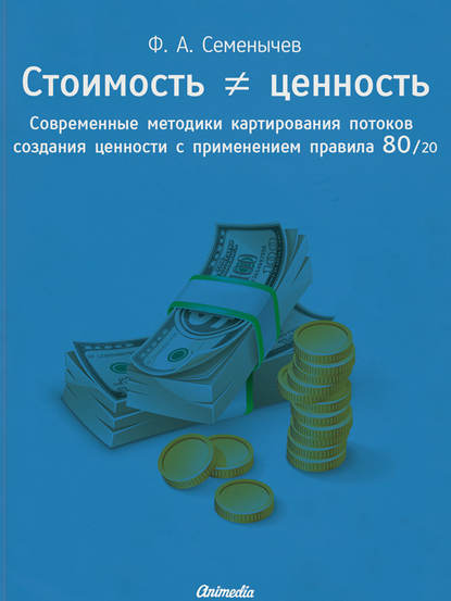 Стоимость ≠ ценность. Современные методики картирования потоков создания ценности с применением правила 80/20 - Филипп Семёнычев