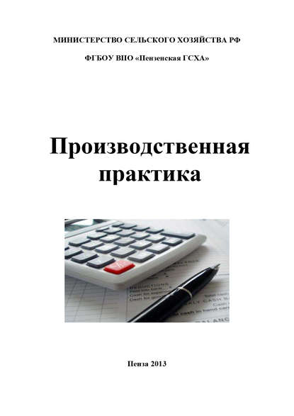 Производственная практика по бухгалтерскому учету - И. А. Бондин