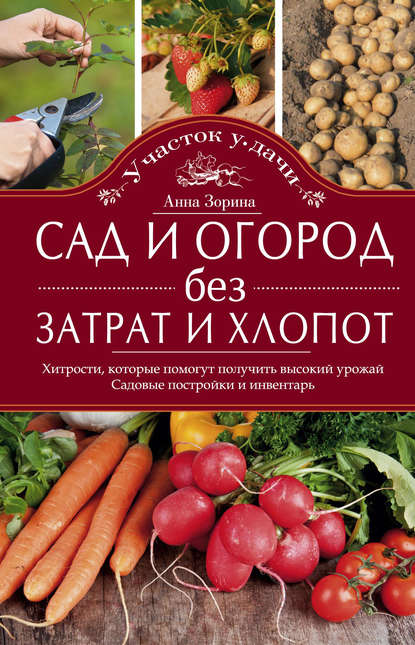 Сад и огород без затрат и хлопот. Хитрости, которые помогут получить высокий урожай. Садовые постройки и инвентарь — Анна Зорина