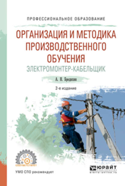 Организация и методика производственного обучения. Электромонтер-кабельщик 2-е изд., испр. и доп. Учебное пособие для СПО — Алексей Николаевич Бредихин