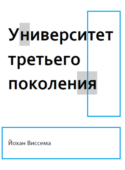 Университет третьего поколения — Йохан Г. Виссема