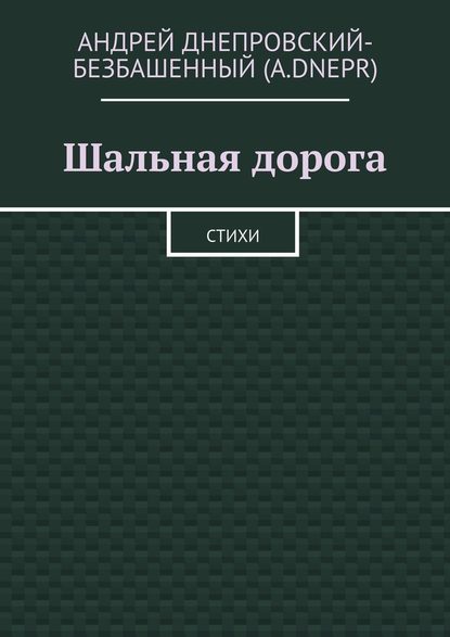 Шальная дорога. Стихи — Андрей Днепровский-Безбашенный (A.DNEPR)