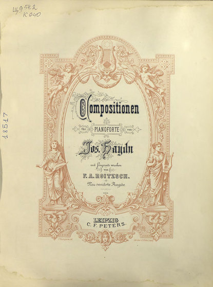 Compositionen fur Pianoforte v. Jos. Haydn - Йозеф Гайдн