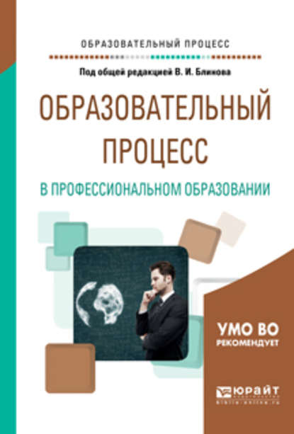 Образовательный процесс в профессиональном образовании. Учебное пособие для вузов — Алла Аркадьевна Факторович