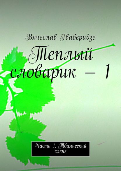 Теплый словарик – 1. Часть 1. Тбилисский сленг - Вячеслав Гваберидзе