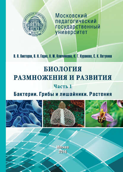 Биология размножения и развития. Часть 1. Бактерии. Грибы и лишайники. Растения - Н. М. Ключникова