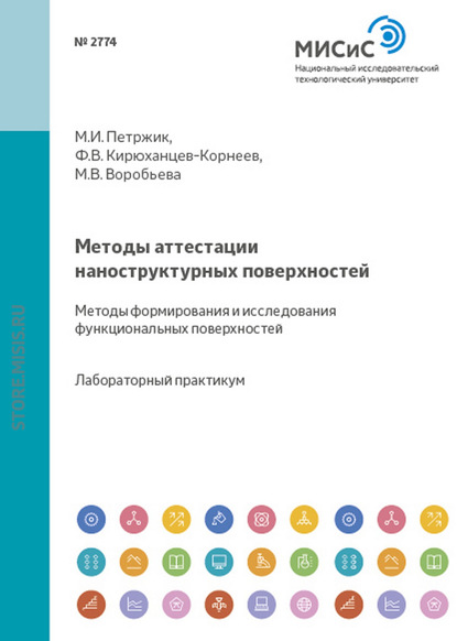 Методы аттестации наноструктурных поверхностей. Методы формирования и исследования функциональных поверхностей - Мария Воробьева