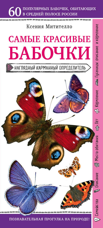 Бабочки. Наглядный карманный определитель — Ксения Митителло