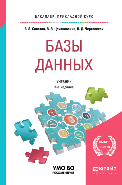 Базы данных 3-е изд., пер. и доп. Учебник для прикладного бакалавриата — Владислав Владимирович Цехановский