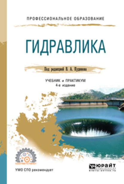 Гидравлика 4-е изд., пер. и доп. Учебник и практикум для СПО — Василий Александрович Кудинов