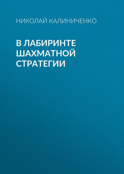 В лабиринте шахматной стратегии - Николай Калиниченко