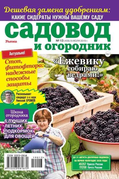 Садовод и Огородник 13-2019 — Редакция журнала Садовод и Огородник