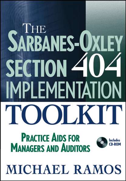 The Sarbanes-Oxley Section 404 Implementation Toolkit - Группа авторов