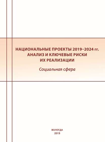 Национальные проекты 2019–2024 гг. Анализ и ключевые риски их реализации. Социальная сфера - Коллектив авторов