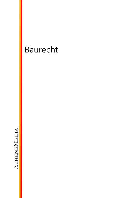 Baurecht — Группа авторов