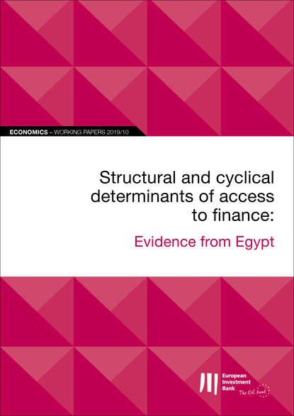 EIB Working Papers 2019/10 - Structural and cyclical determinants of access to finance - Группа авторов