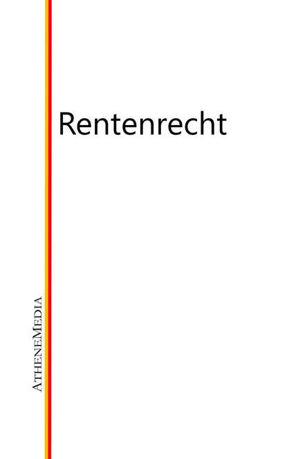 Rentenrecht — Группа авторов